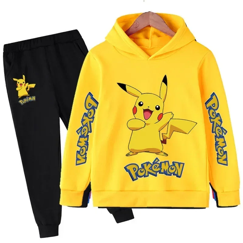 Pokémon Cartoon Anime Hoodie Set