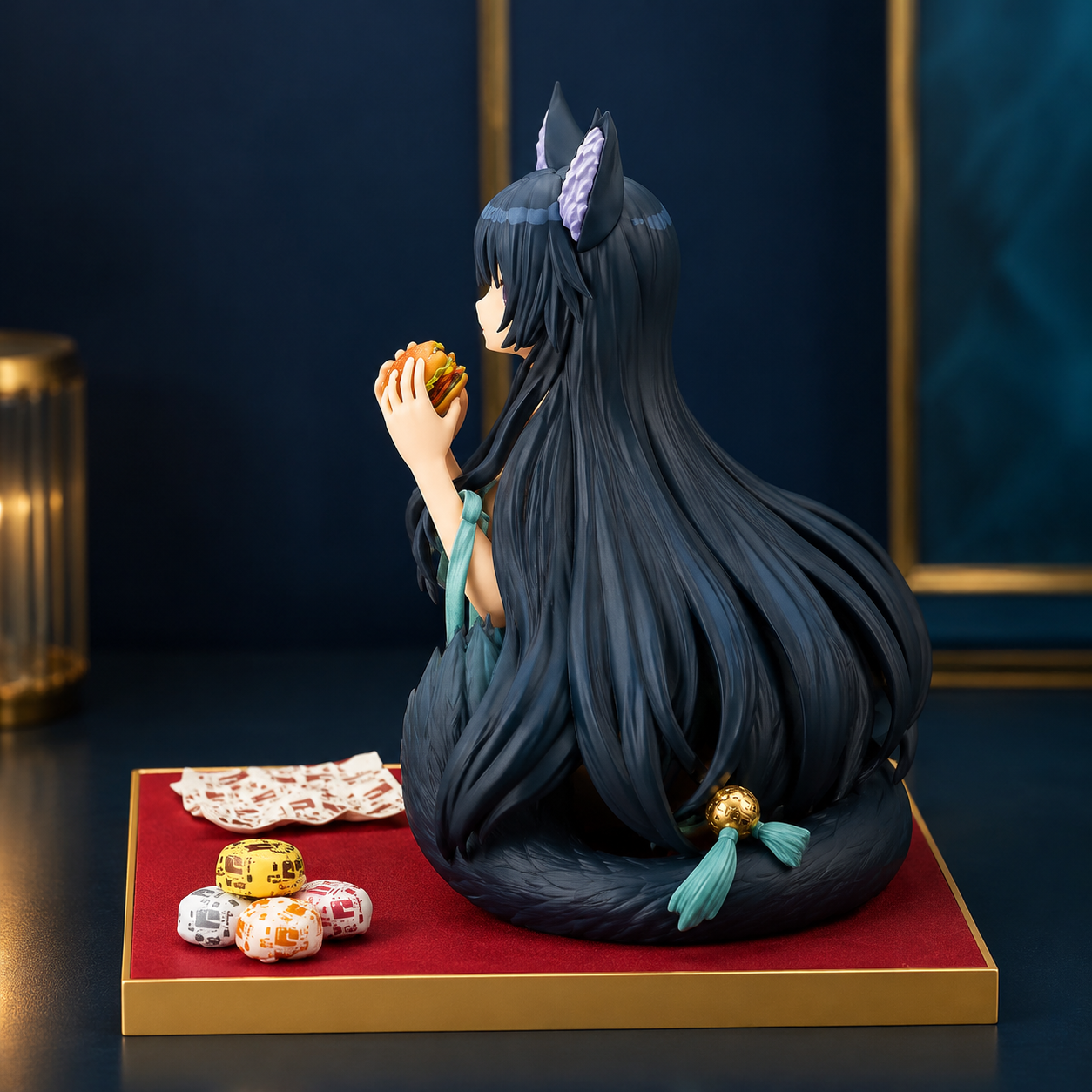 The Eminence in Shadow Delta Burger Time Collectible Figure