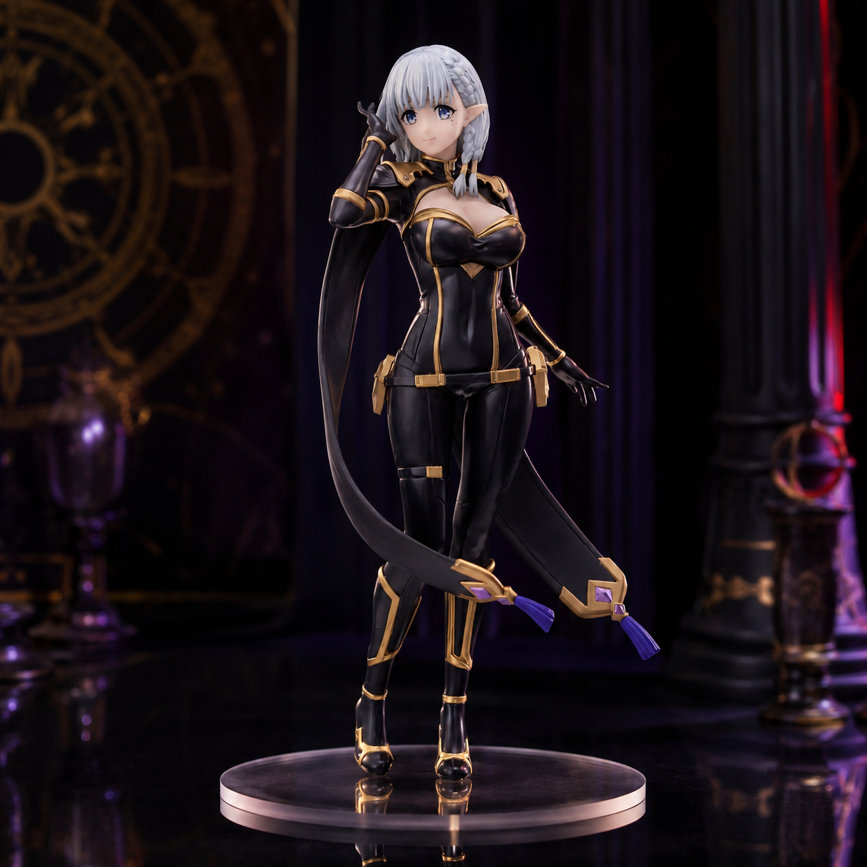 The Eminence in Shadow Alpha &amp; Beta Luminasta Figures | Black &amp; White Variants