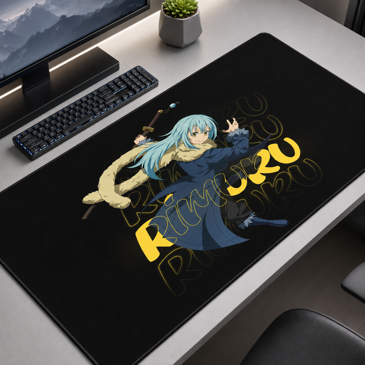 That Time I Got Reincarnated as a Slime Rimuru Gaming Mouse Pads