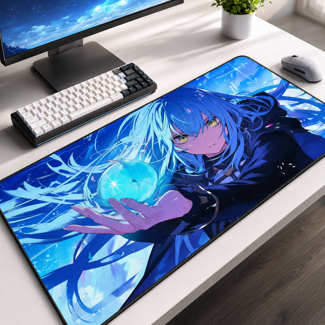 That Time I Got Reincarnated as a Slime Rimuru Gaming Mouse Pads