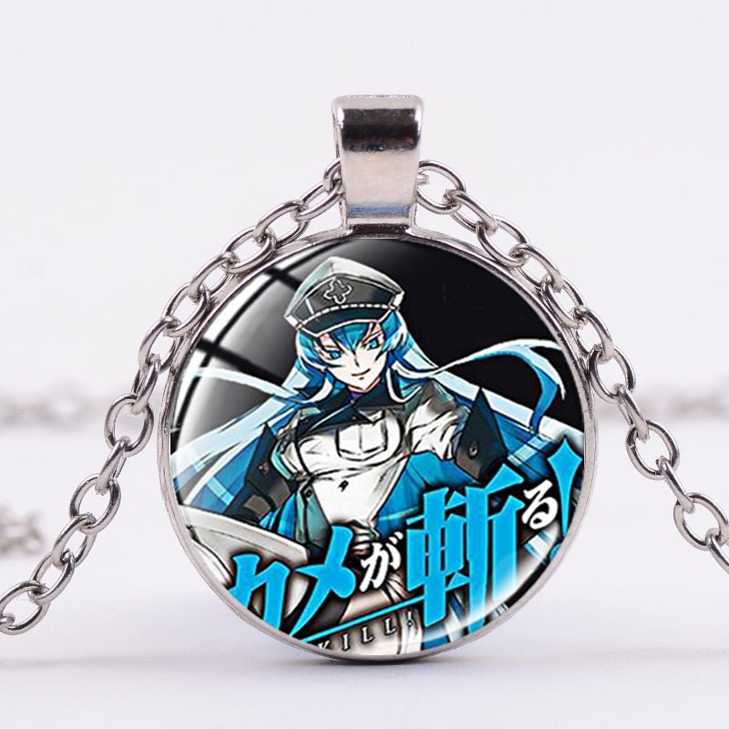 Akame ga Kill Metal Chain Necklace 55mm