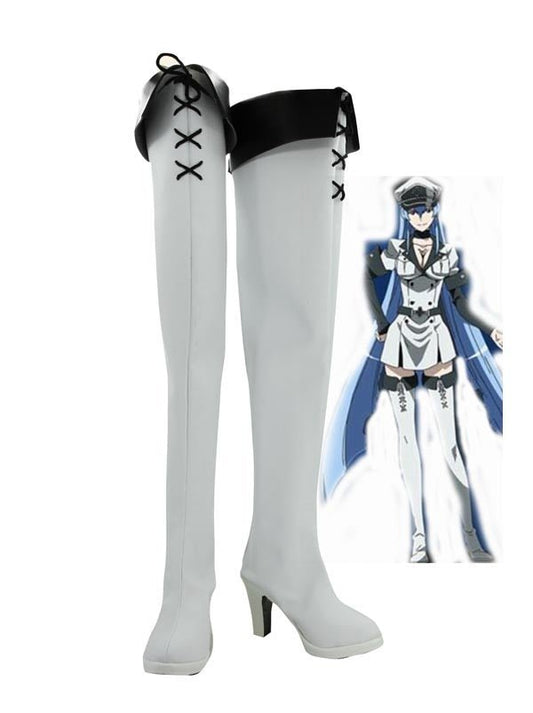 Akame Ga Kill  General Esdeath Cosplay Boots