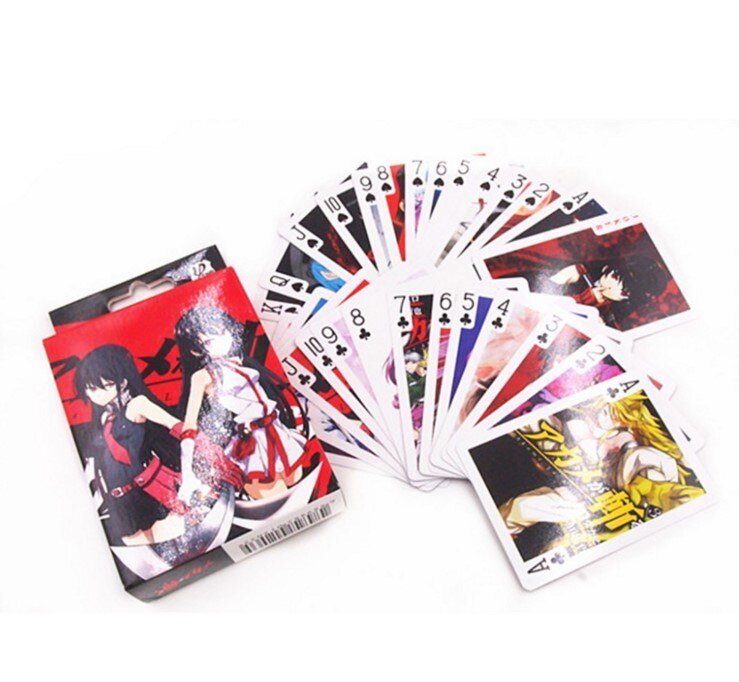 Akame ga Kill Poker Cards Cosplay Board Game