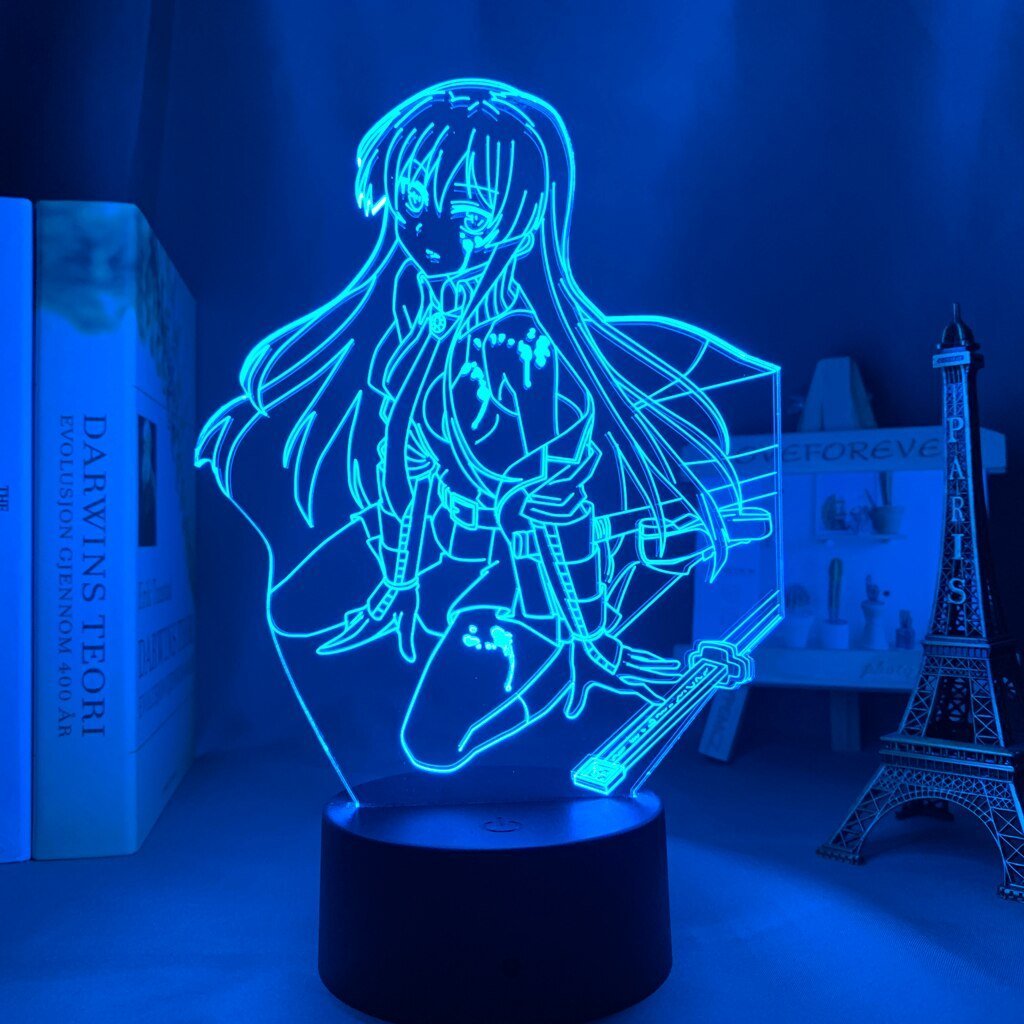 Akame Ga Kill 3D Led Night