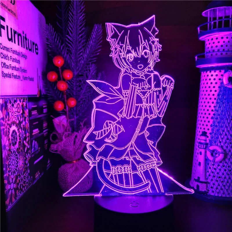 3D Led Light Felix - Anime Fantasy Land