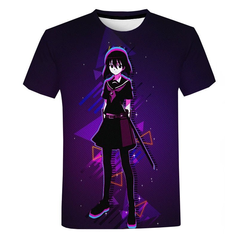 Akame Ga Kill 3d Print T-shirts