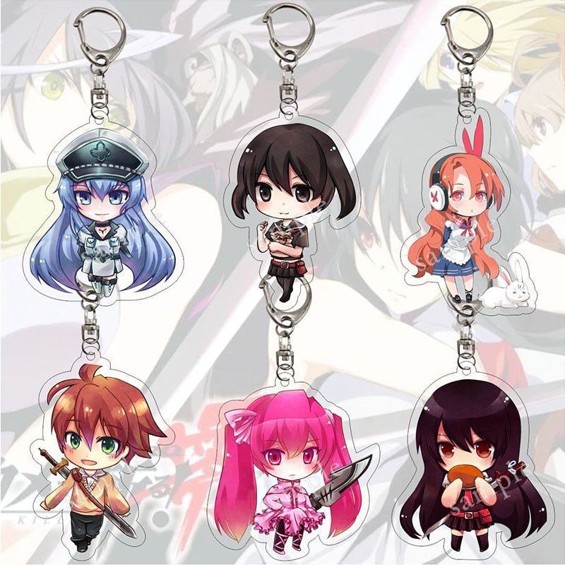 Akame ga KILL  Kawaii Tatsumi Keychain