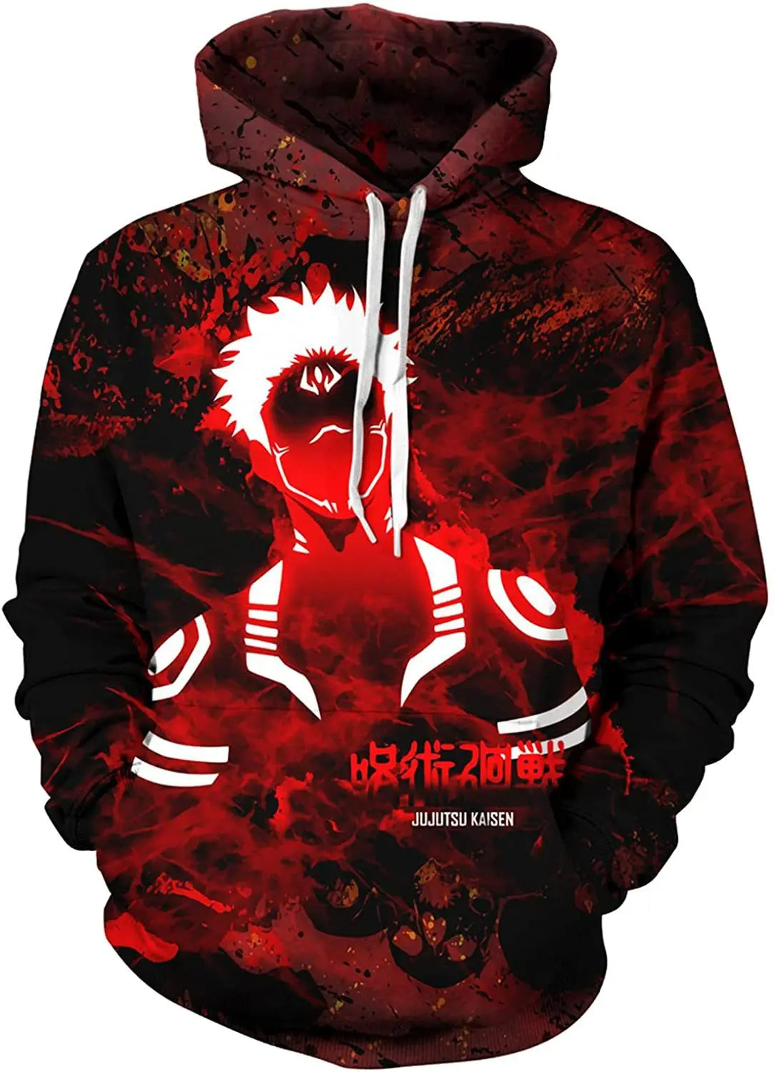 Anime Jujutsu Kaisen Yuji Hoodie Gojo Satoru Sweatshirt