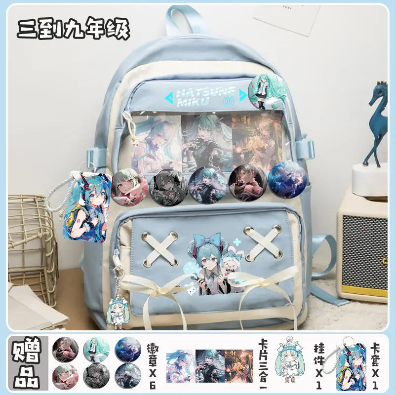 Hatsune Miku Two-Dimensional Anime Backpack