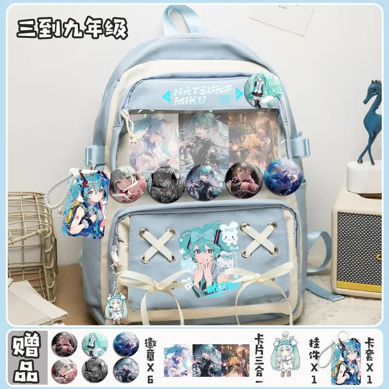 Hatsune Miku Two-Dimensional Anime Backpack