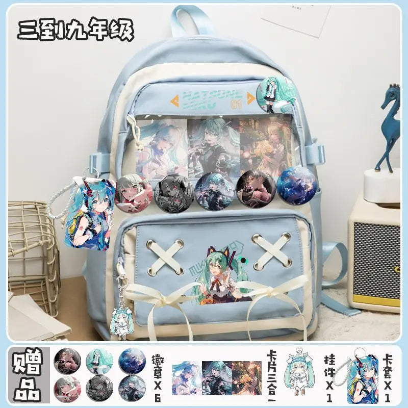 Hatsune Miku Two-Dimensional Anime Backpack