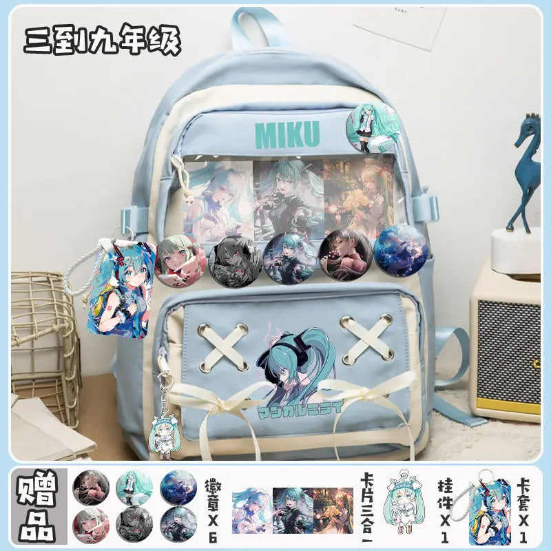 Hatsune Miku Two-Dimensional Anime Backpack
