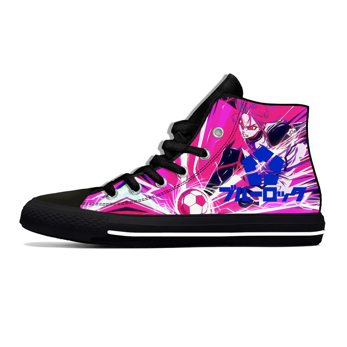 Anime Blue Lock High Top Unisex Sneakers
