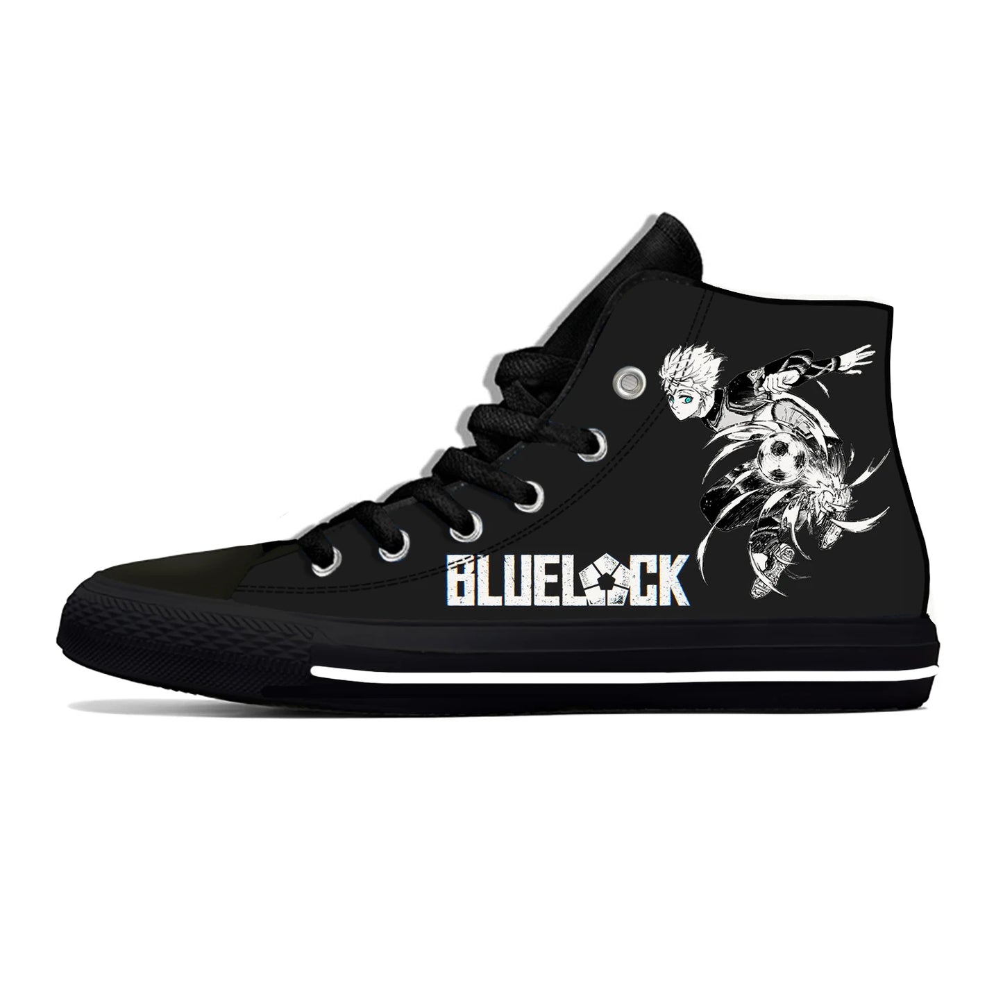 Anime Blue Lock High Top Unisex Sneakers
