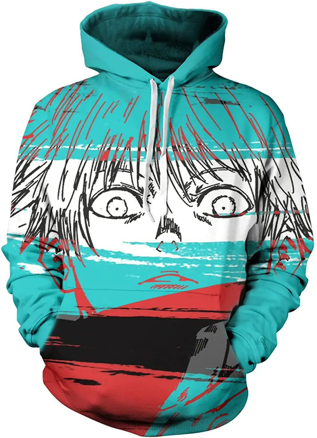 Anime Jujutsu Kaisen Yuji Hoodie Gojo Satoru Sweatshirt