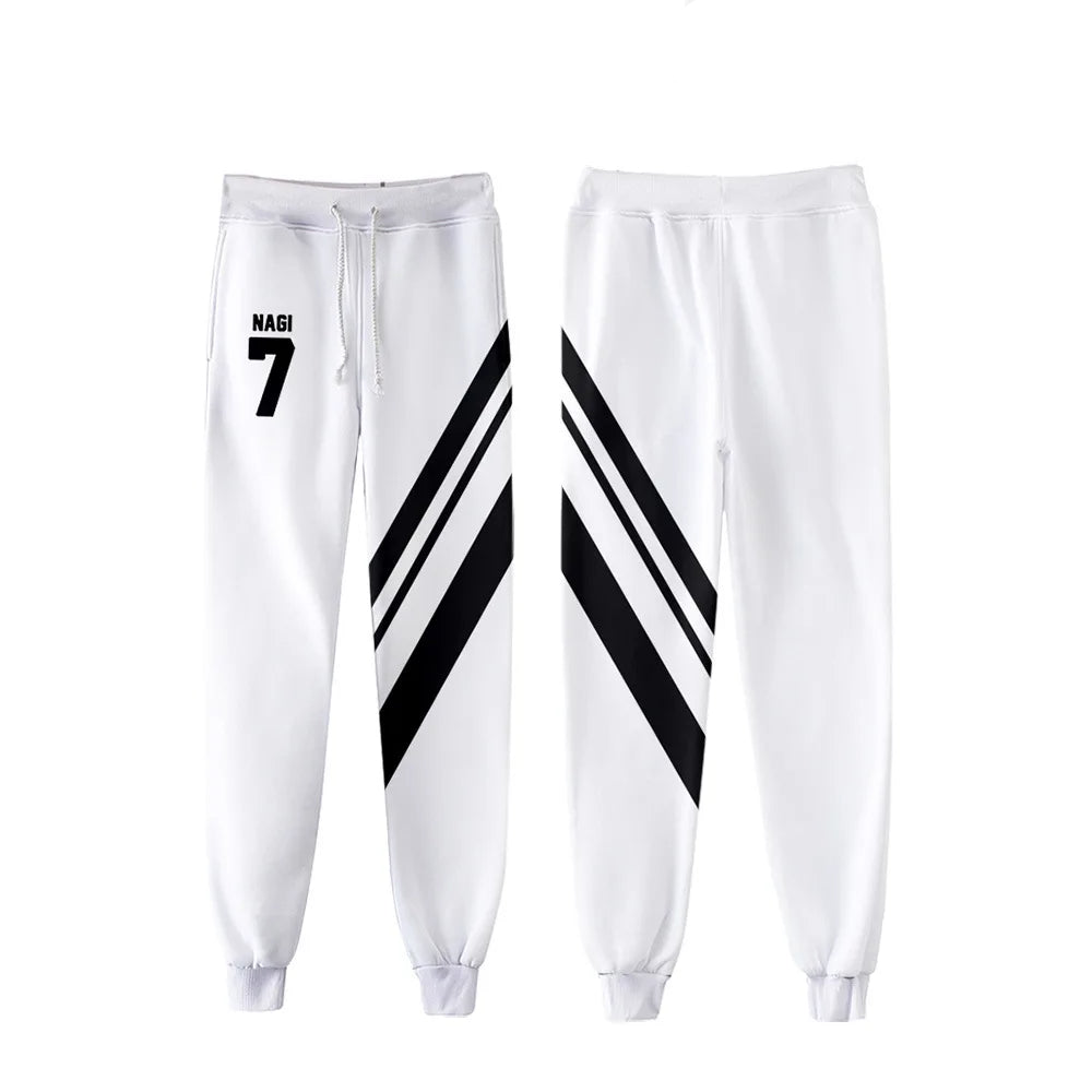 BLUE LOCK Anime 3D Print Streetwear Joggers