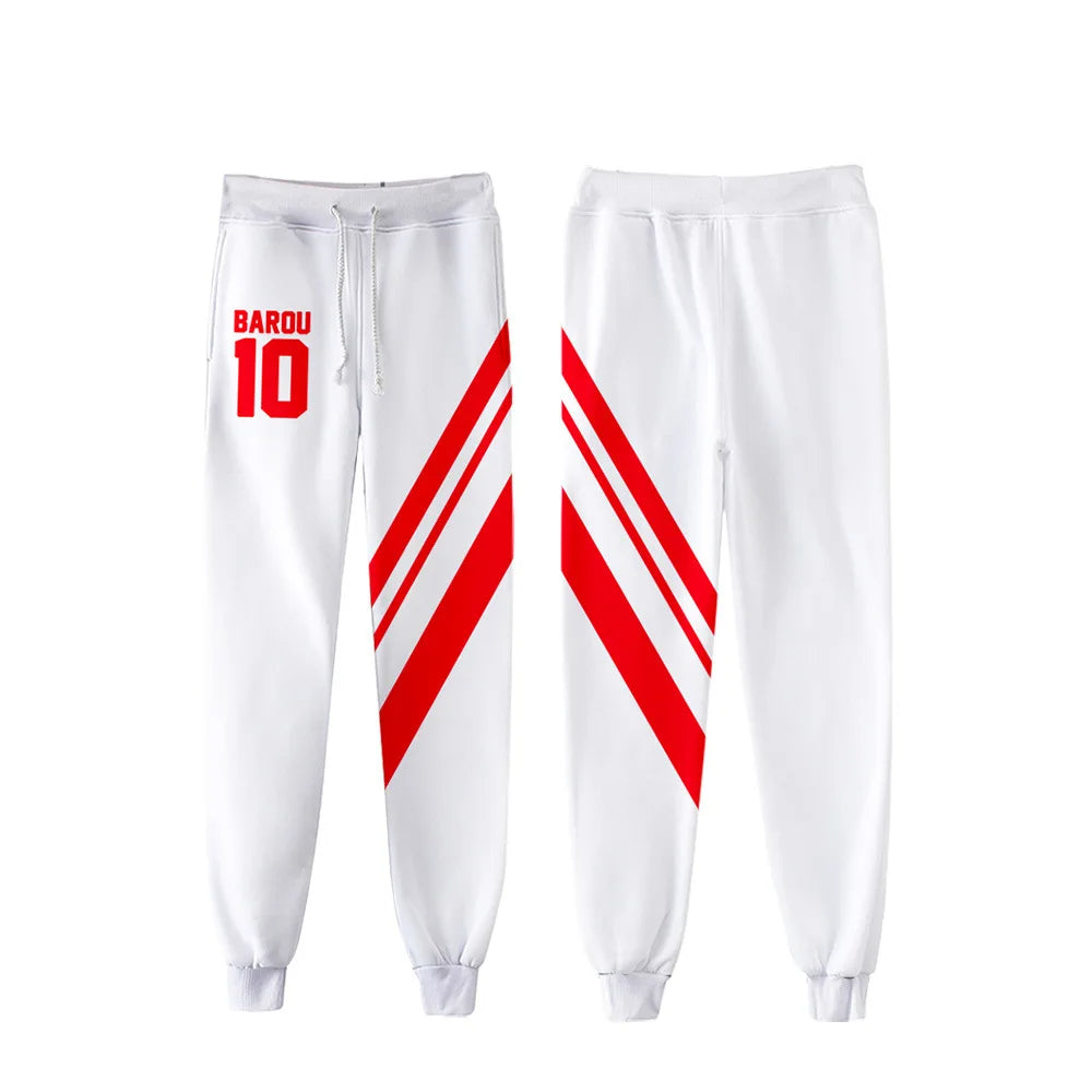 BLUE LOCK Anime 3D Print Streetwear Joggers