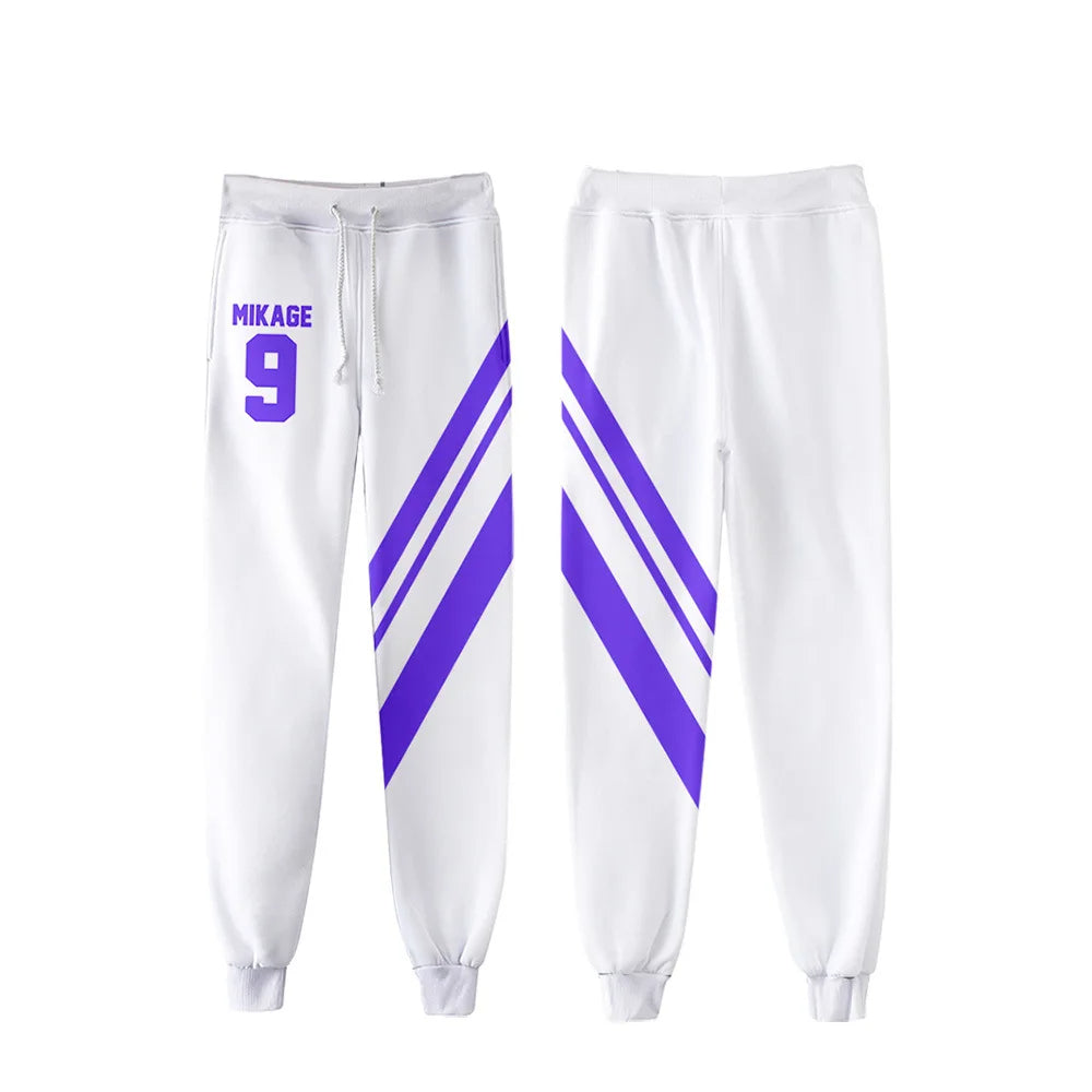 BLUE LOCK Anime 3D Print Streetwear Joggers