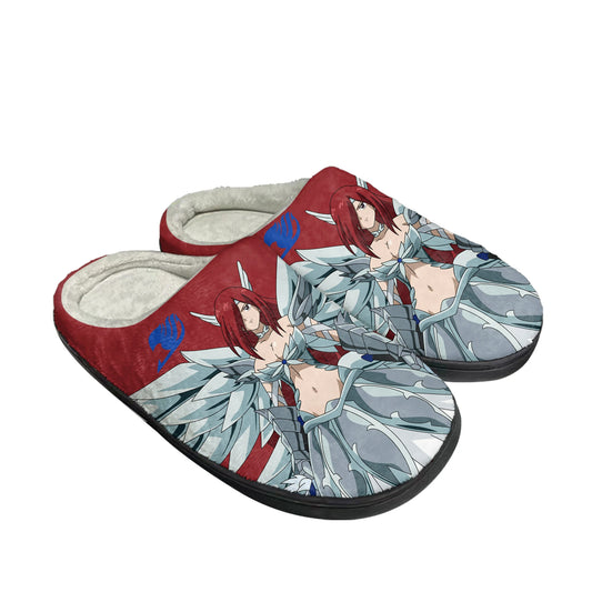 Fairy Tail Erza Scarlet Home Cotton Slippers