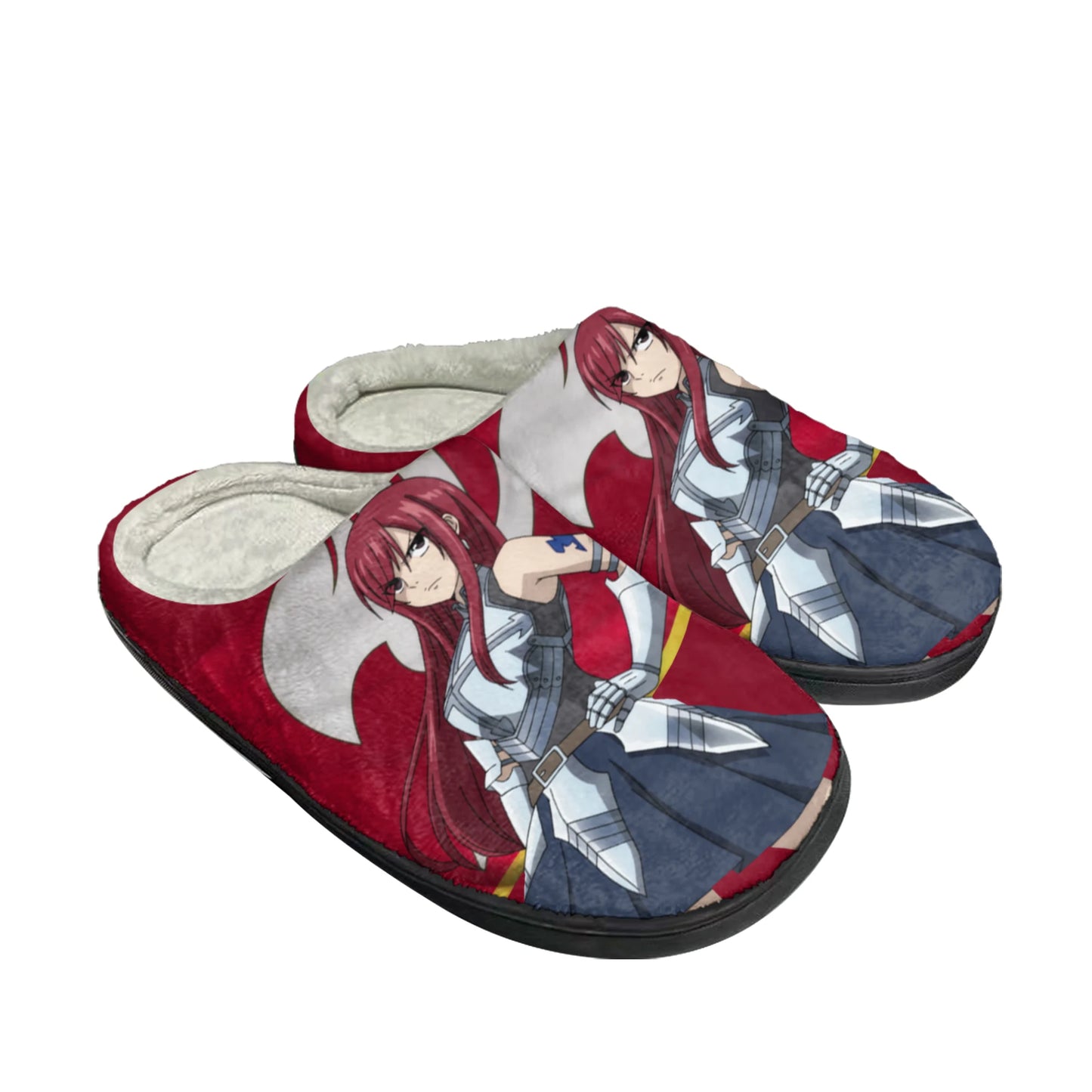 Fairy Tail Erza Scarlet Home Cotton Slippers