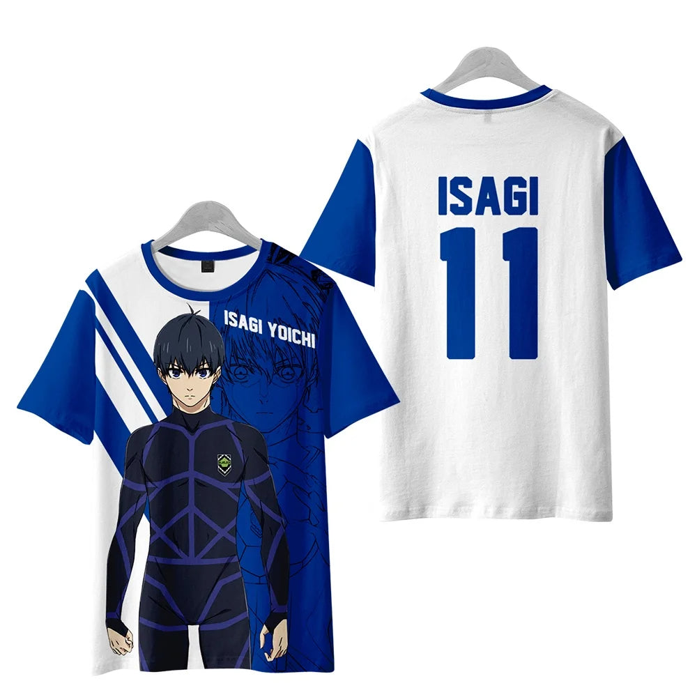 BLUE LOCK NAGI 3D Print T-Shirt