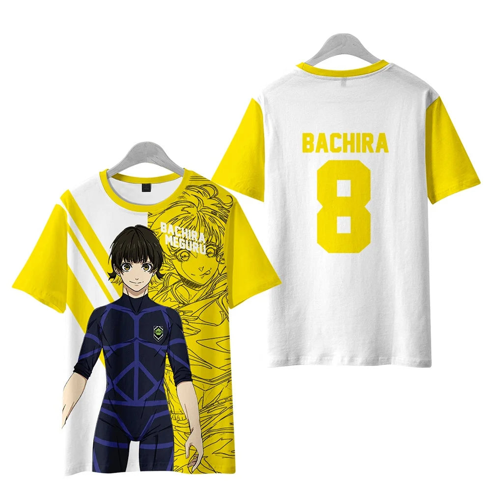 BLUE LOCK NAGI 3D Print T-Shirt