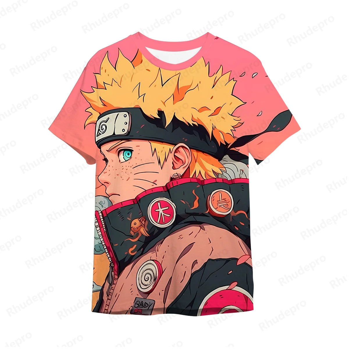 Naruto Uzumaki Men's Oversized T-shirt