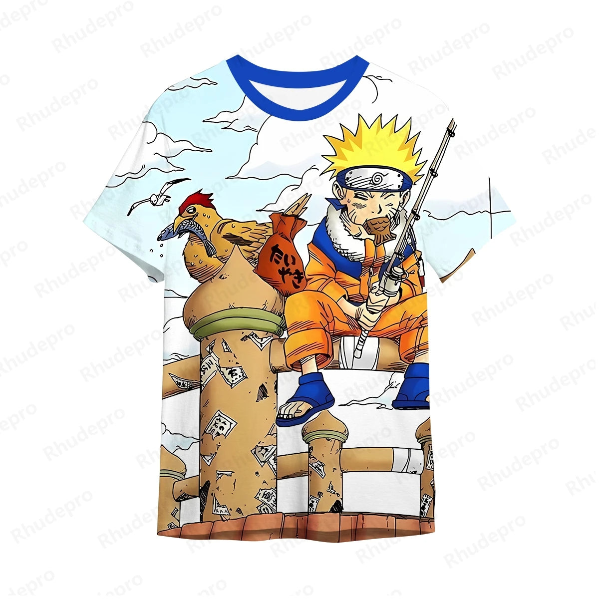 Naruto Uzumaki Men's Oversized T-shirt