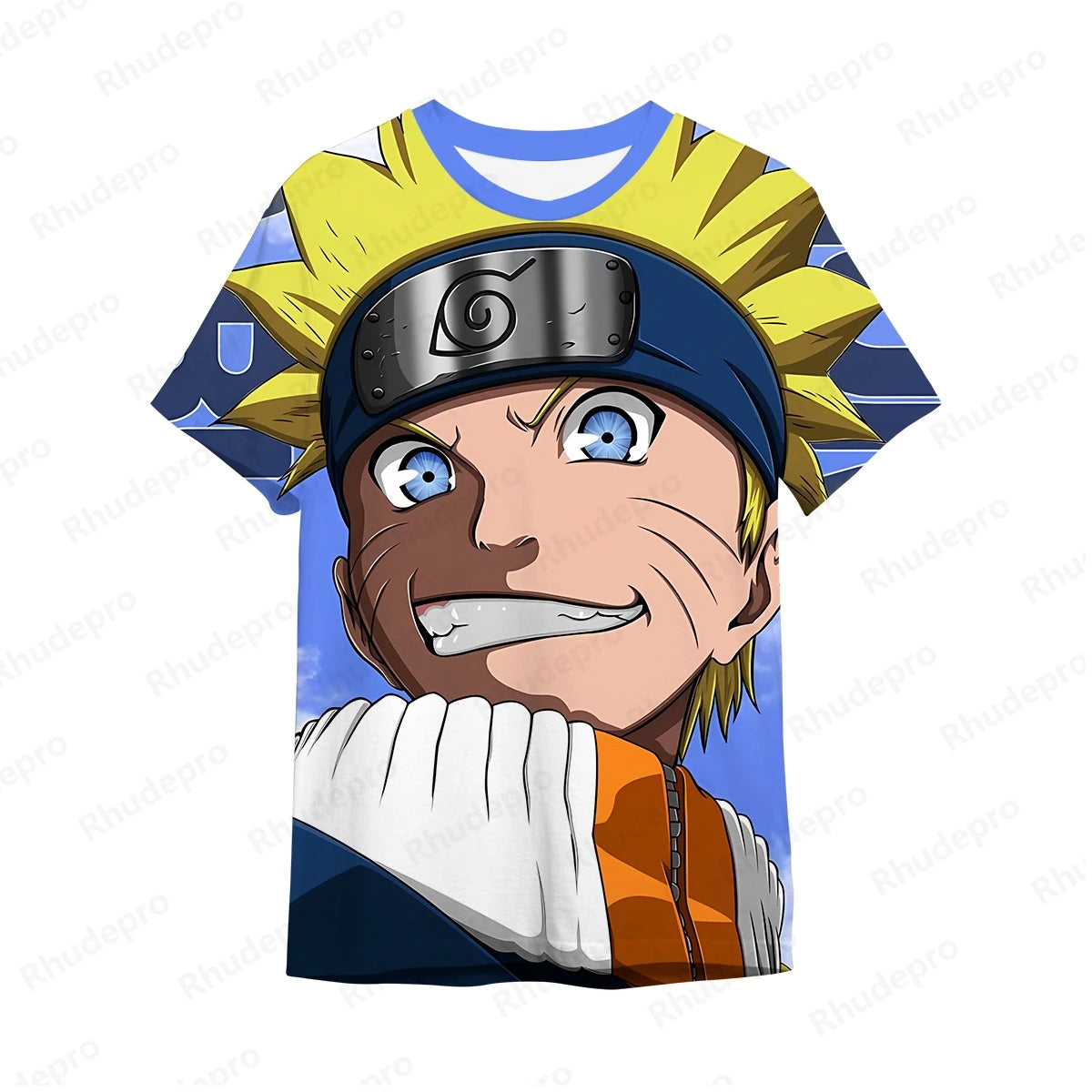 Naruto Uzumaki Men's Oversized T-shirt