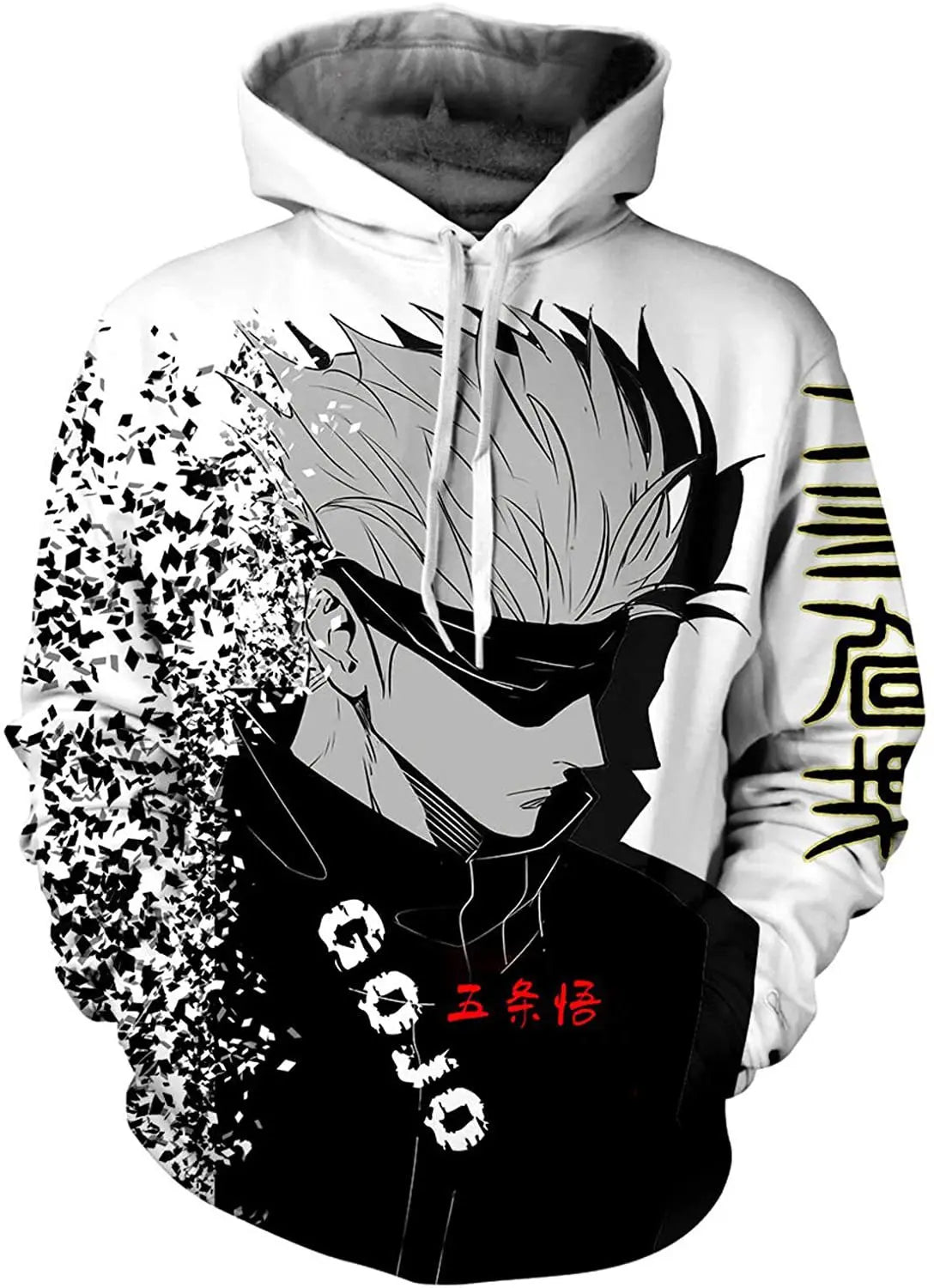 Anime Jujutsu Kaisen Yuji Hoodie Gojo Satoru Sweatshirt