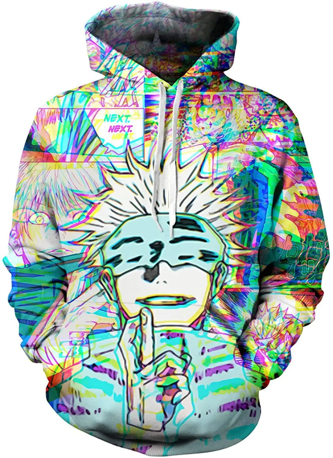Anime Jujutsu Kaisen Yuji Hoodie Gojo Satoru Sweatshirt
