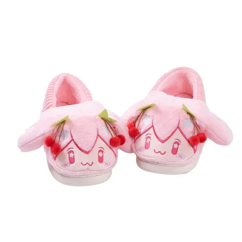 Original Moeyu Hatsune Miku Plush Slippers