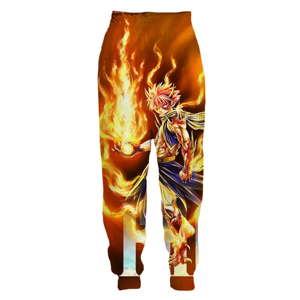 3D Print Anime FAIRY TAIL Many Faces Sweatpants