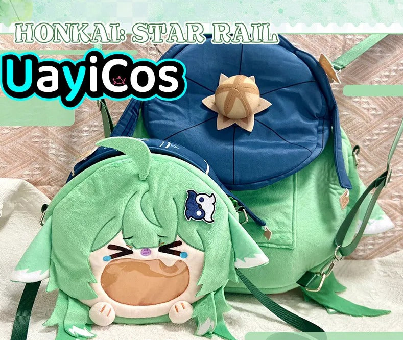 Honkai Star HuoHuo Kawaii Big Mouth Plushie Plush Doll Backpack