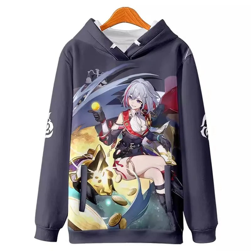 Honkai Star Rail Topaz Hoodie Cosplay Costume