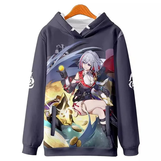 Honkai Star Rail Topaz Hoodie Cosplay Costume
