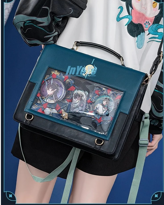 InYoYo Dan Heng Cosplay Honkai: Star Rail Preppy Commuter Bag