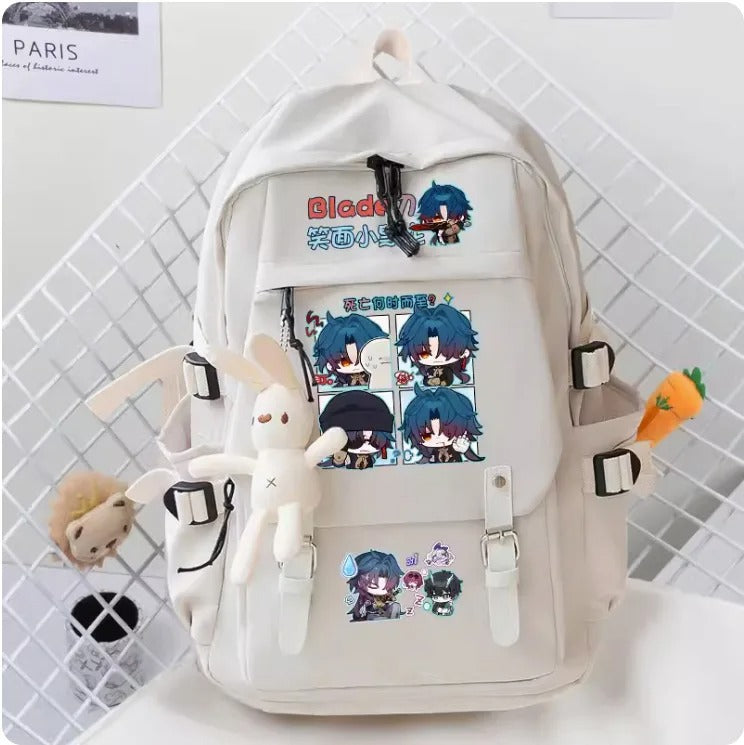 Anime Honkai: Star Rail Blade School Backpack