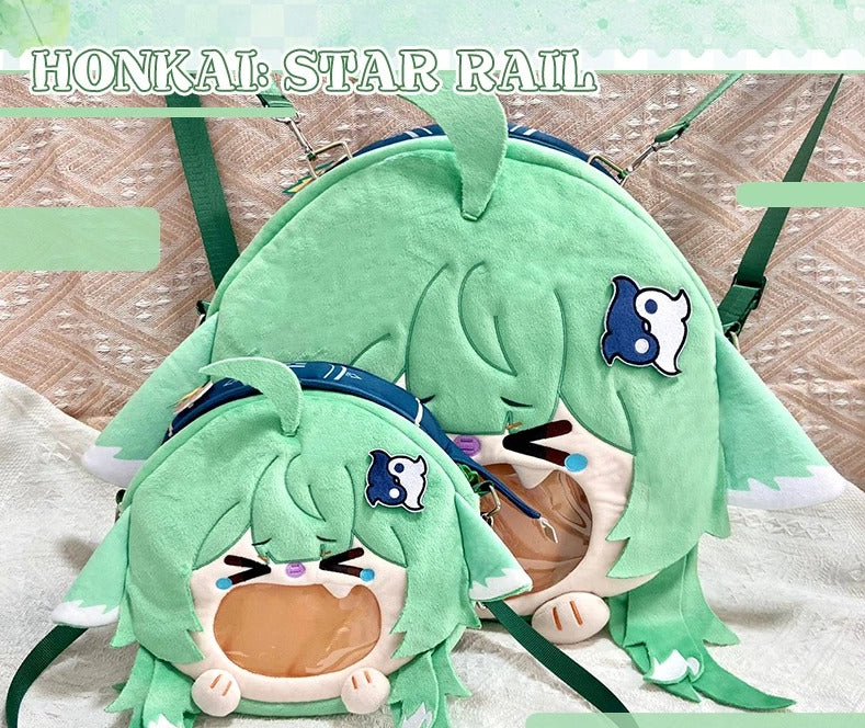 Honkai Star HuoHuo Kawaii Big Mouth Plushie Plush Doll Backpack