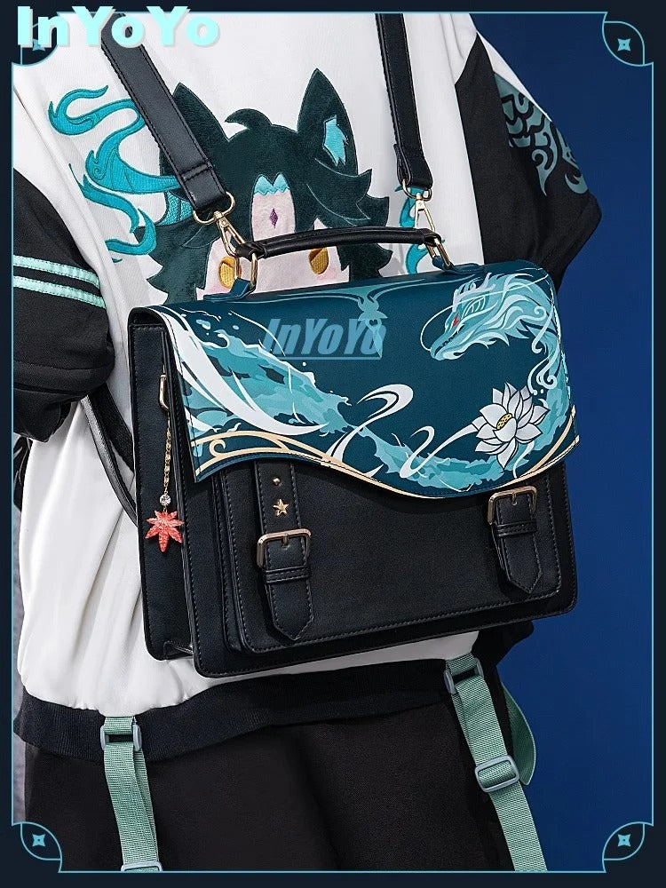 InYoYo Dan Heng Cosplay Honkai: Star Rail Preppy Commuter Bag