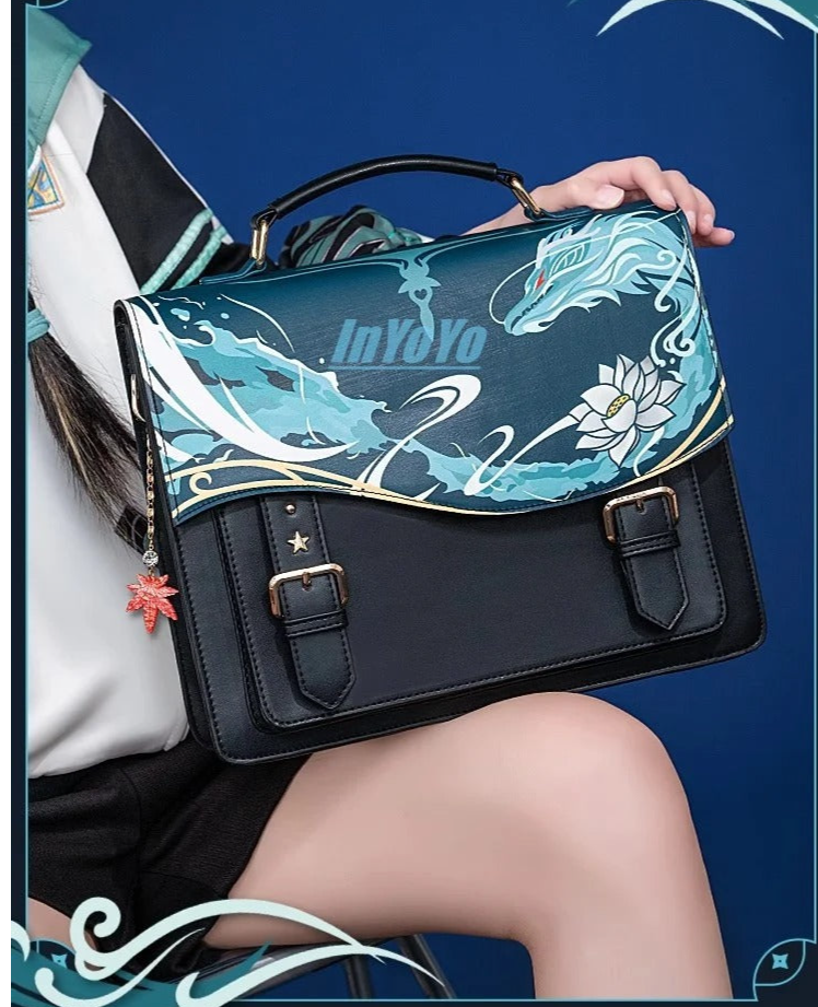 InYoYo Dan Heng Cosplay Honkai: Star Rail Preppy Commuter Bag