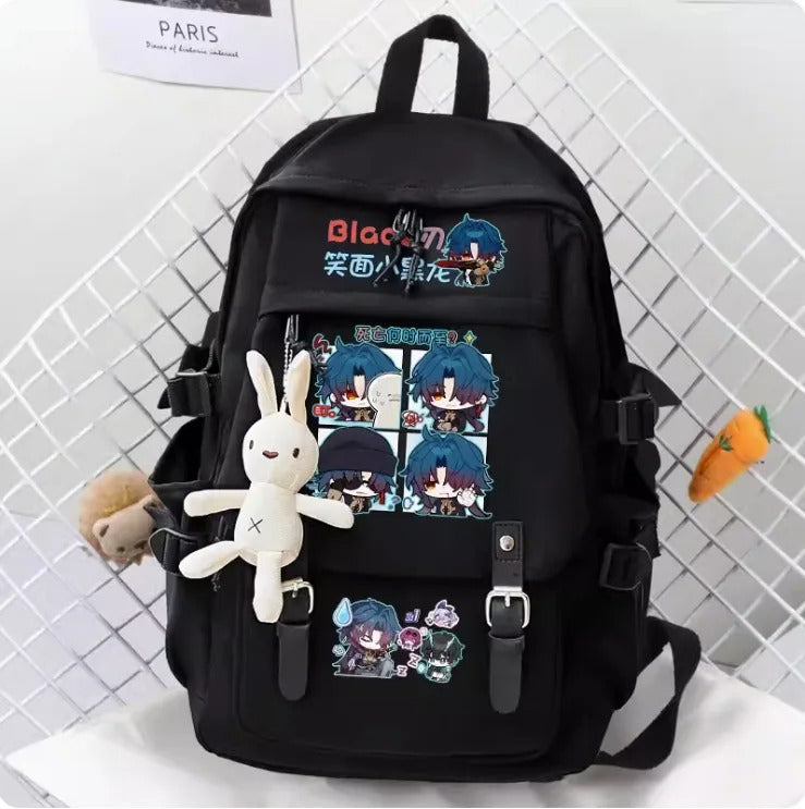 Anime Honkai: Star Rail Blade School Backpack