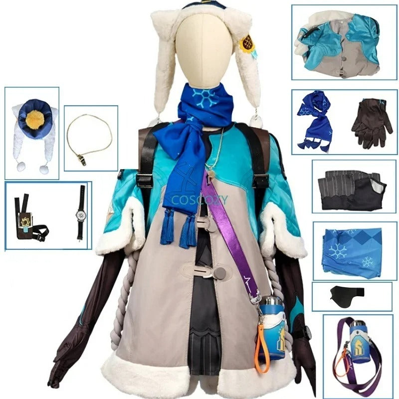 Honkai Star Lynx Landau Cosplay Costume