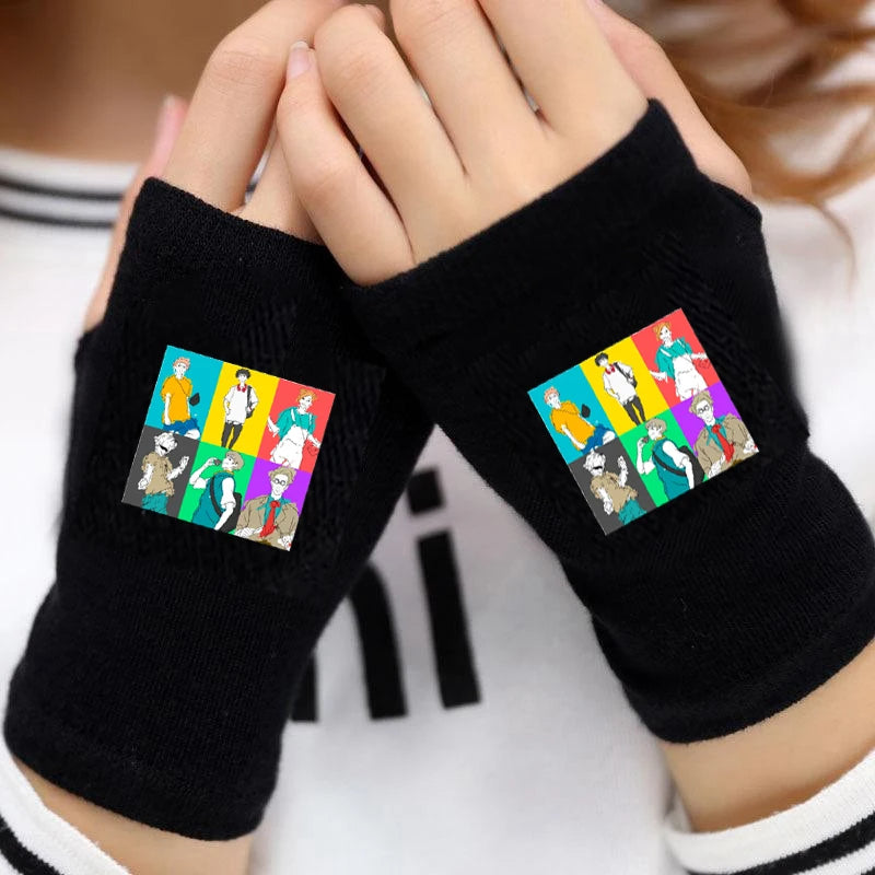 Jujutsu Kaisen Fingerless Arm Warmer Gloves