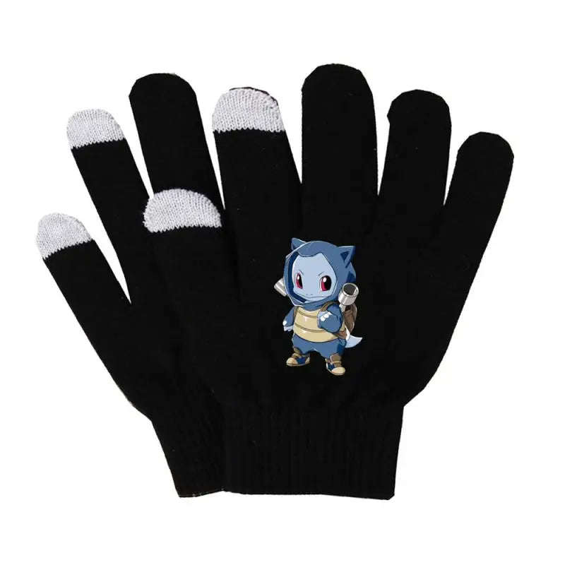 Pokémon Knitted Touch Screen Gloves