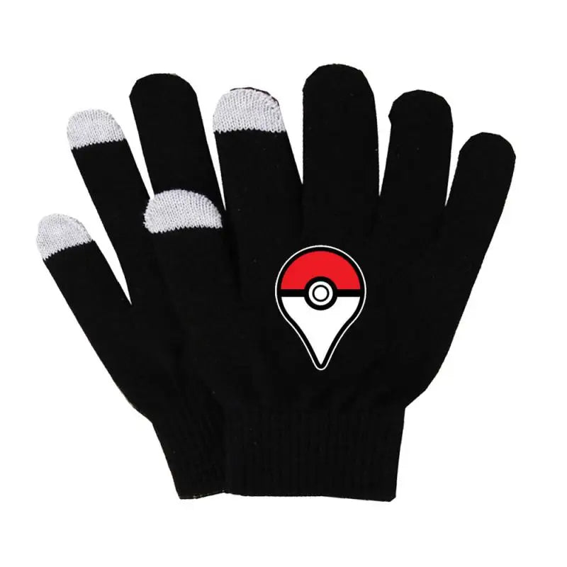 Pokémon Knitted Touch Screen Gloves
