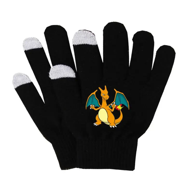 Pokémon Knitted Touch Screen Gloves