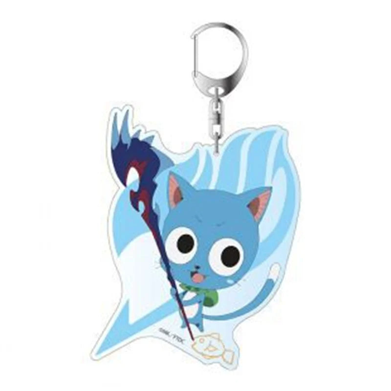 Fairy Tail Anime Keychains Set