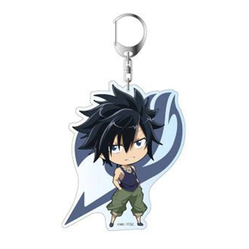 Fairy Tail Anime Keychains Set